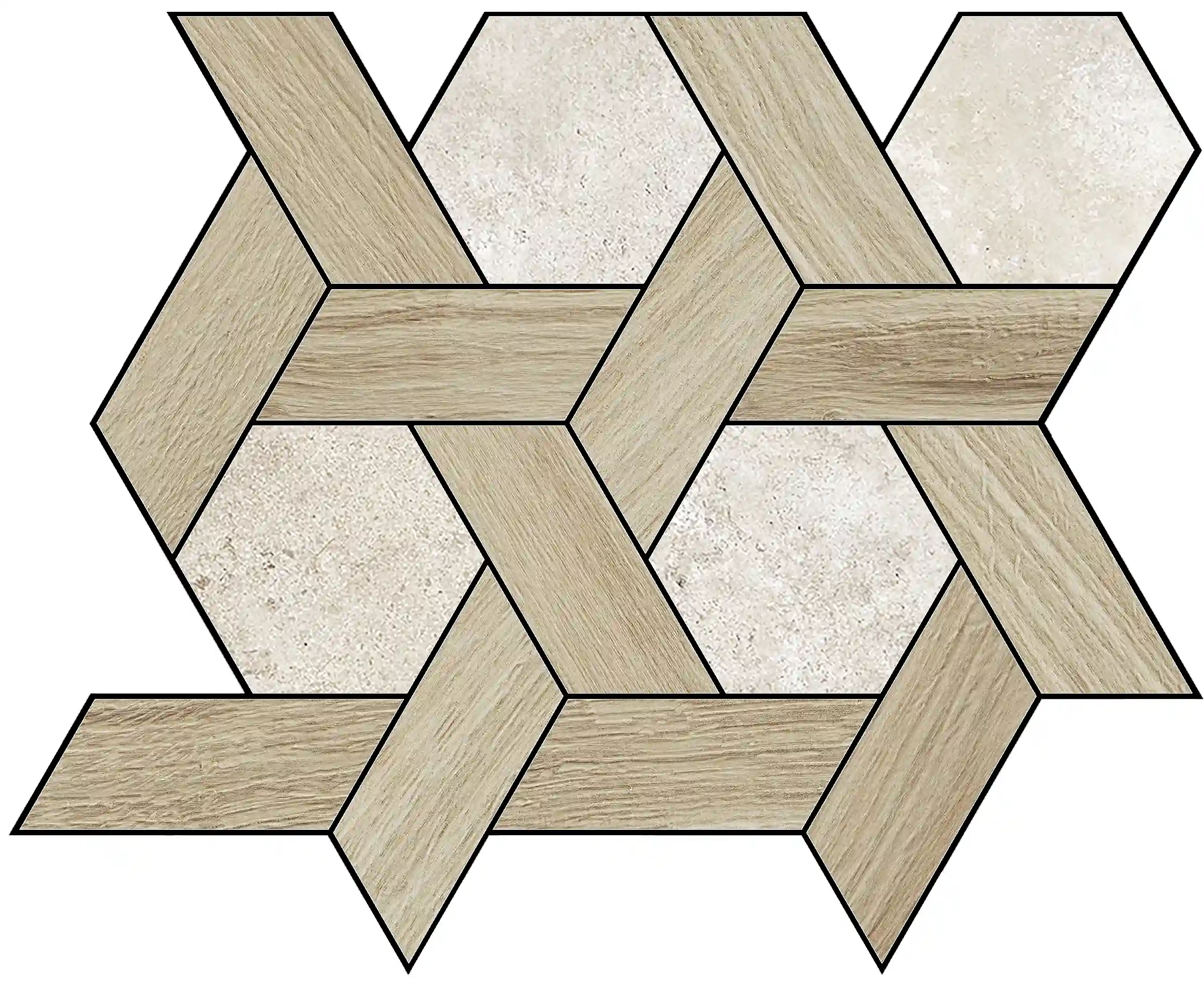 Il Cerreto decoro Chardonnay Beige 30x26cm